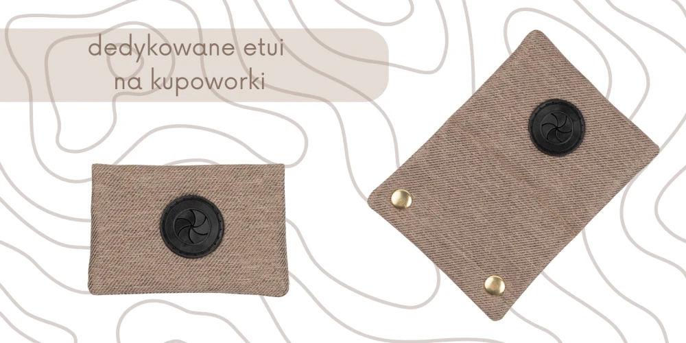 dedykowane etui na kupoworki do nerki Natural Cappuccino