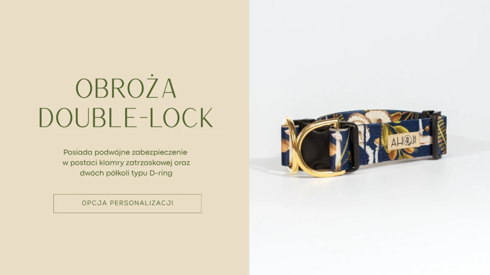 Obroża Double-Lock