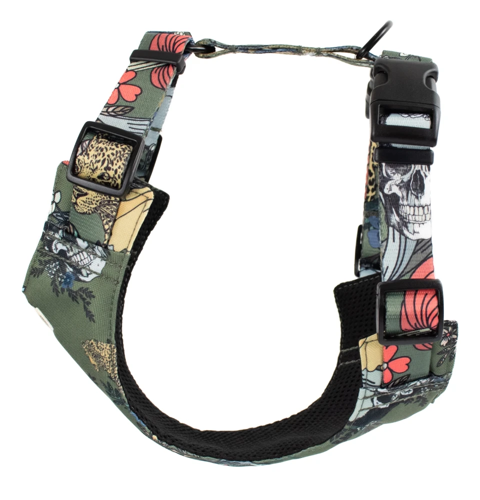 Szelki COMFORT Skull Green