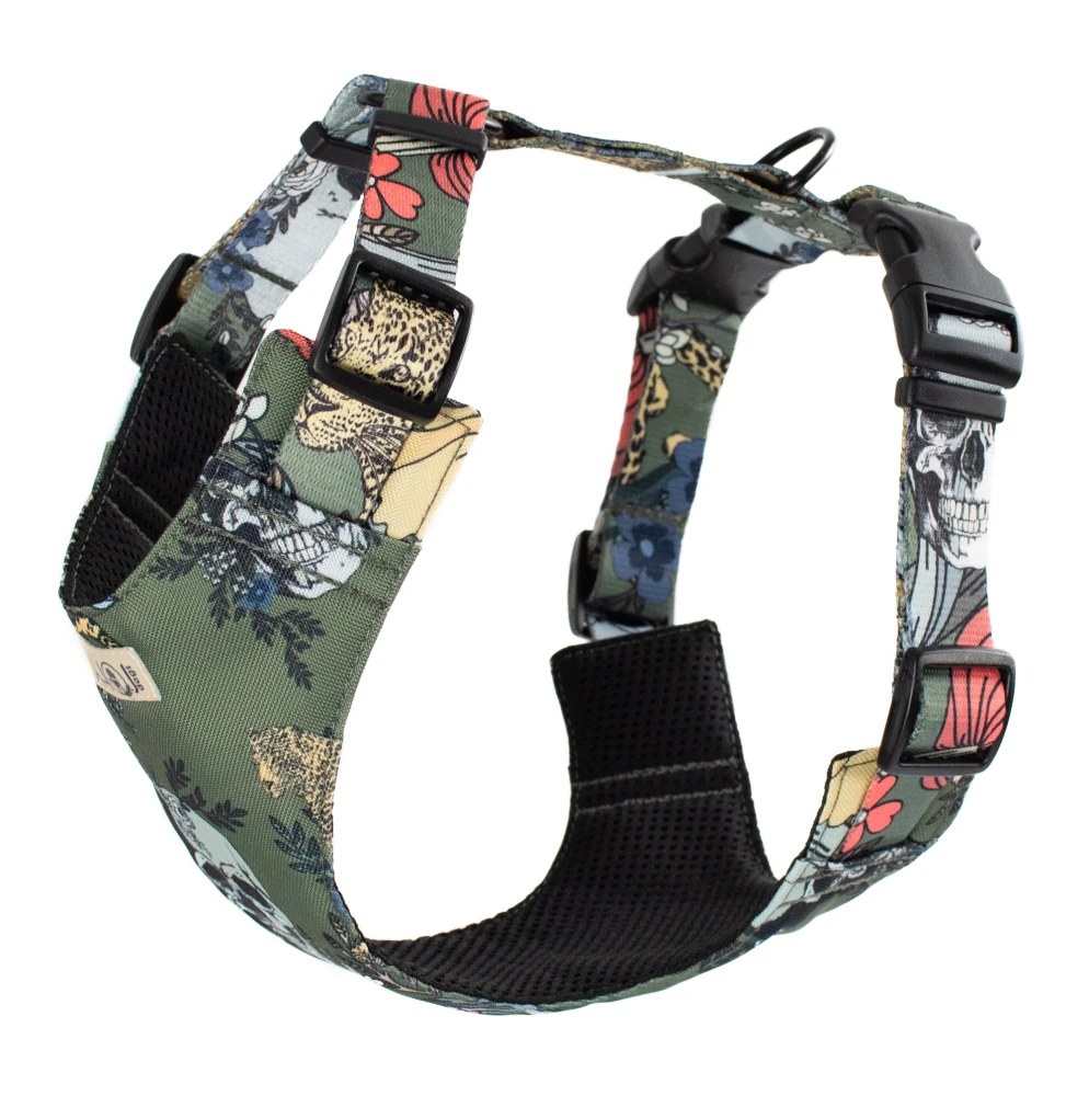 Szelki COMFORT Skull Green