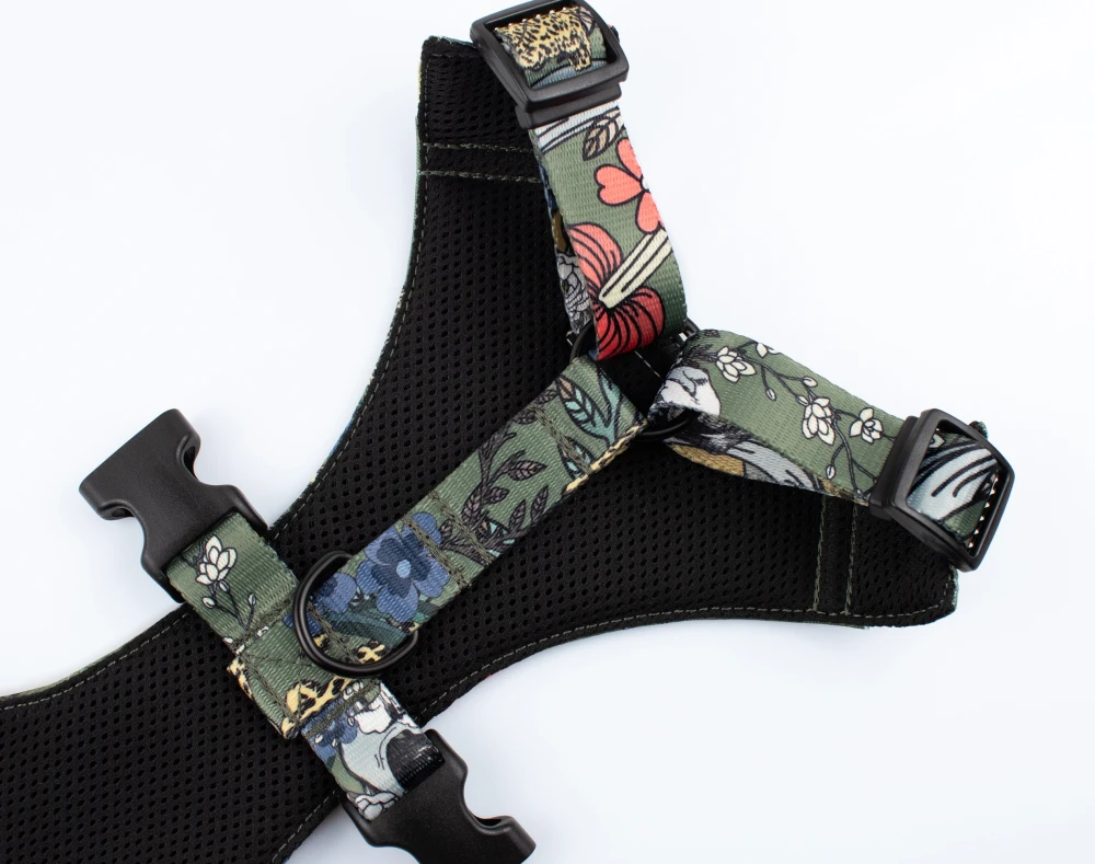 Szelki COMFORT Skull Green