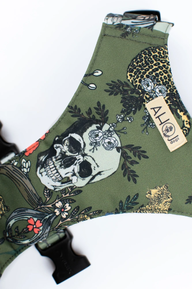 Szelki COMFORT Skull Green
