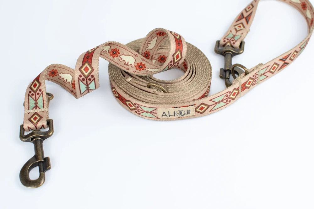 Smycz przepinana Aztec Indian