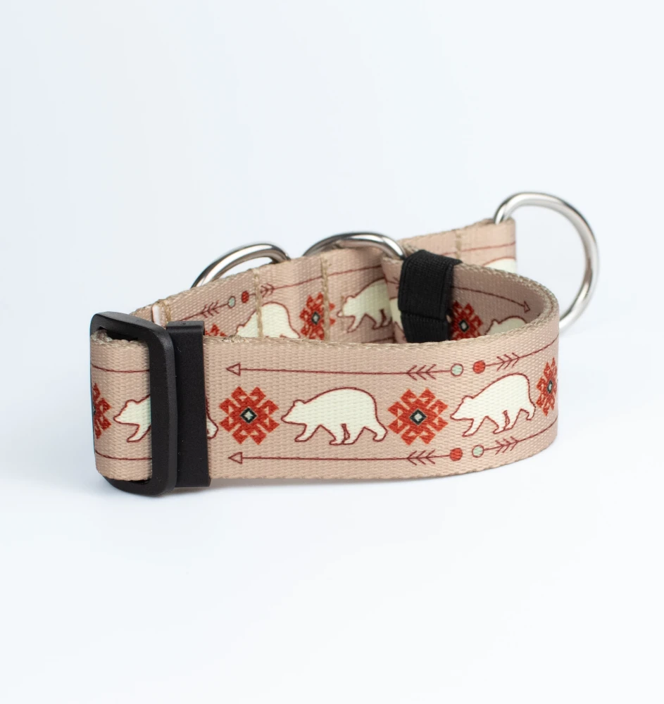 Obroża półzaciskowa Aztec Bear