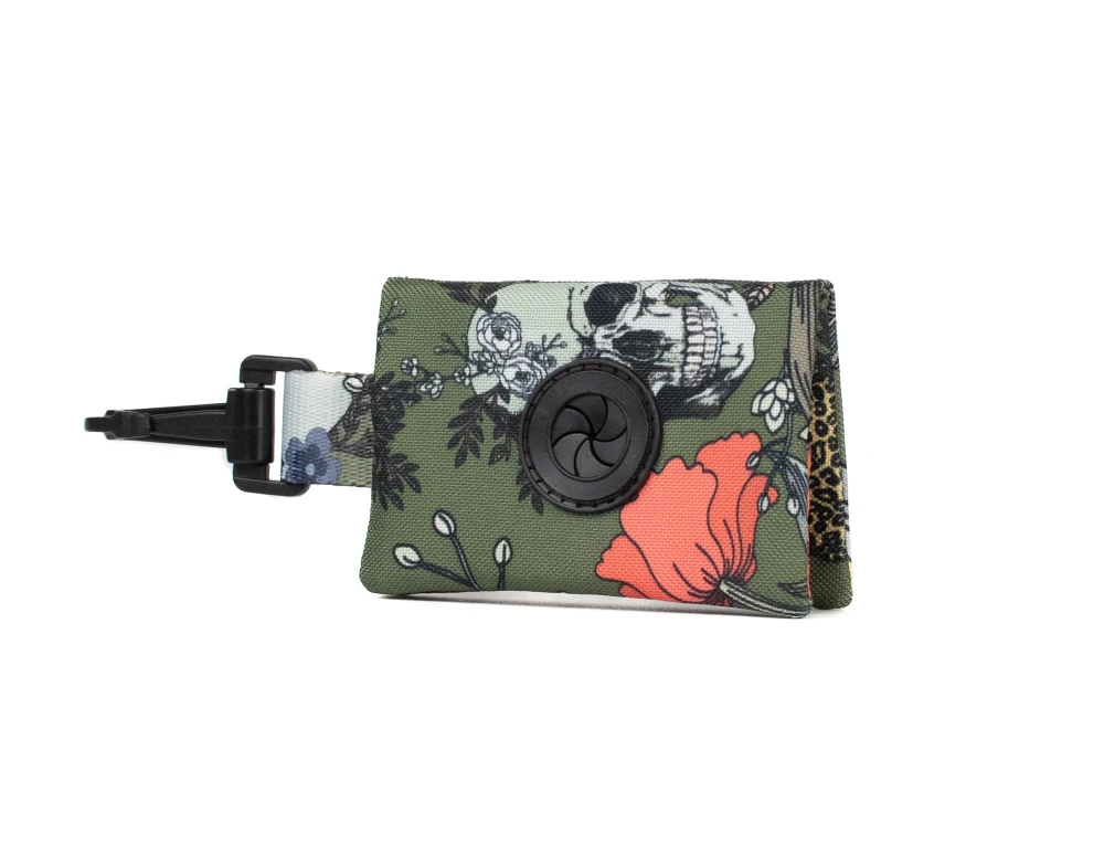 Etui na kupoworki Skull Green