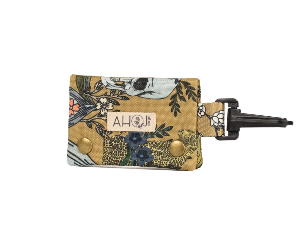 Etui na kupoworki Skull Mustard