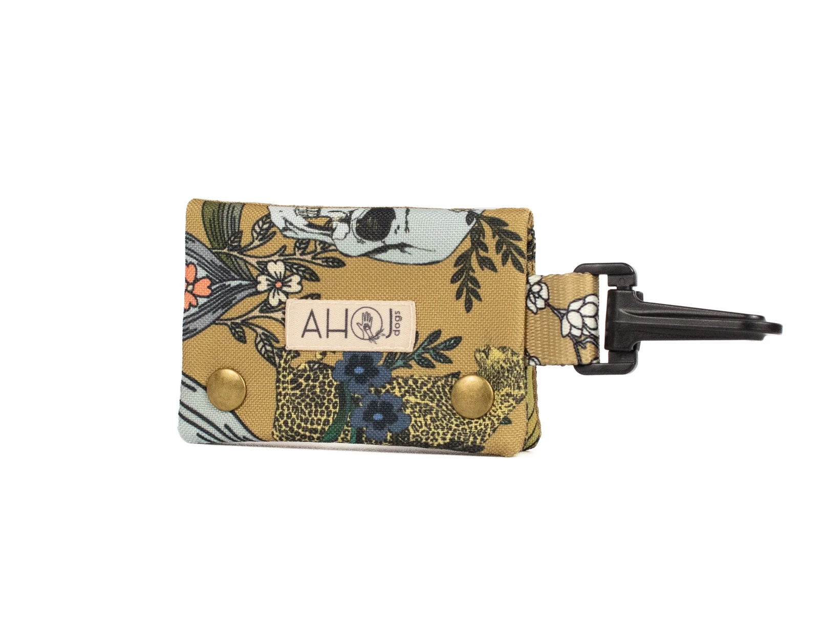 Etui na kupoworki Skull Mustard