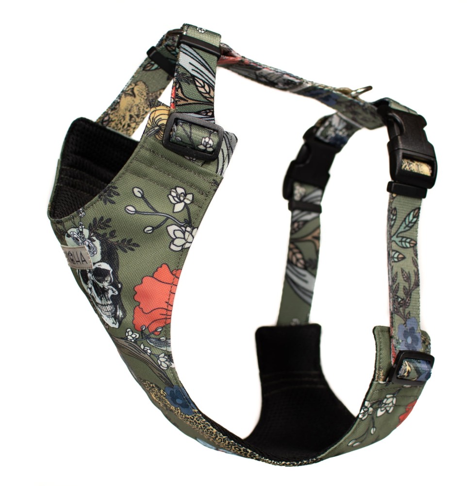 Szelki COMFORT Skull Green