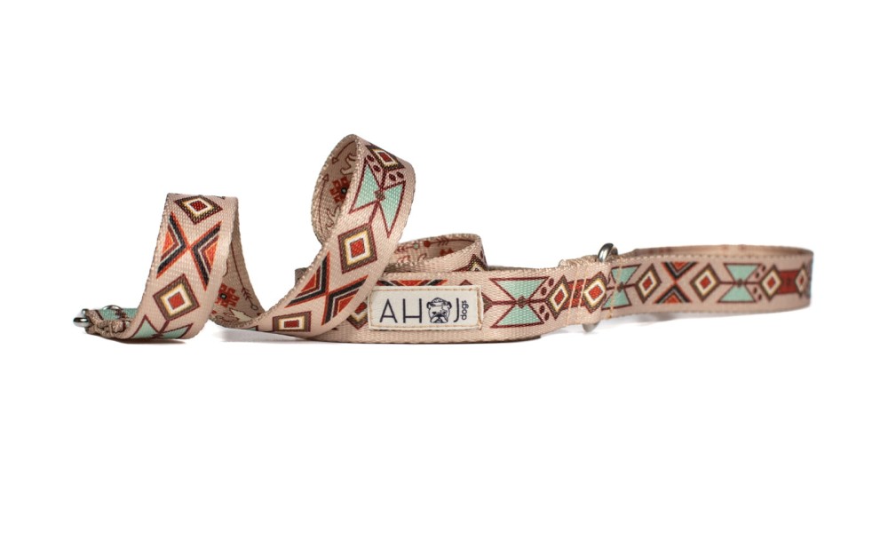 Smycz miejska Aztec Indian/Bear