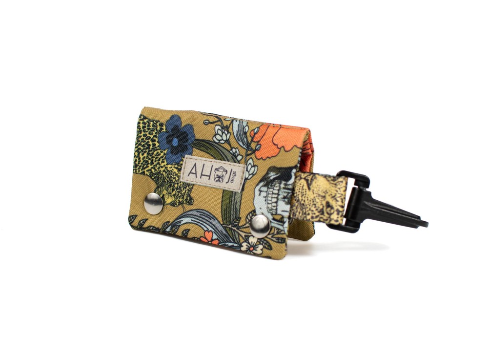Etui na kupoworki Skull Mustard