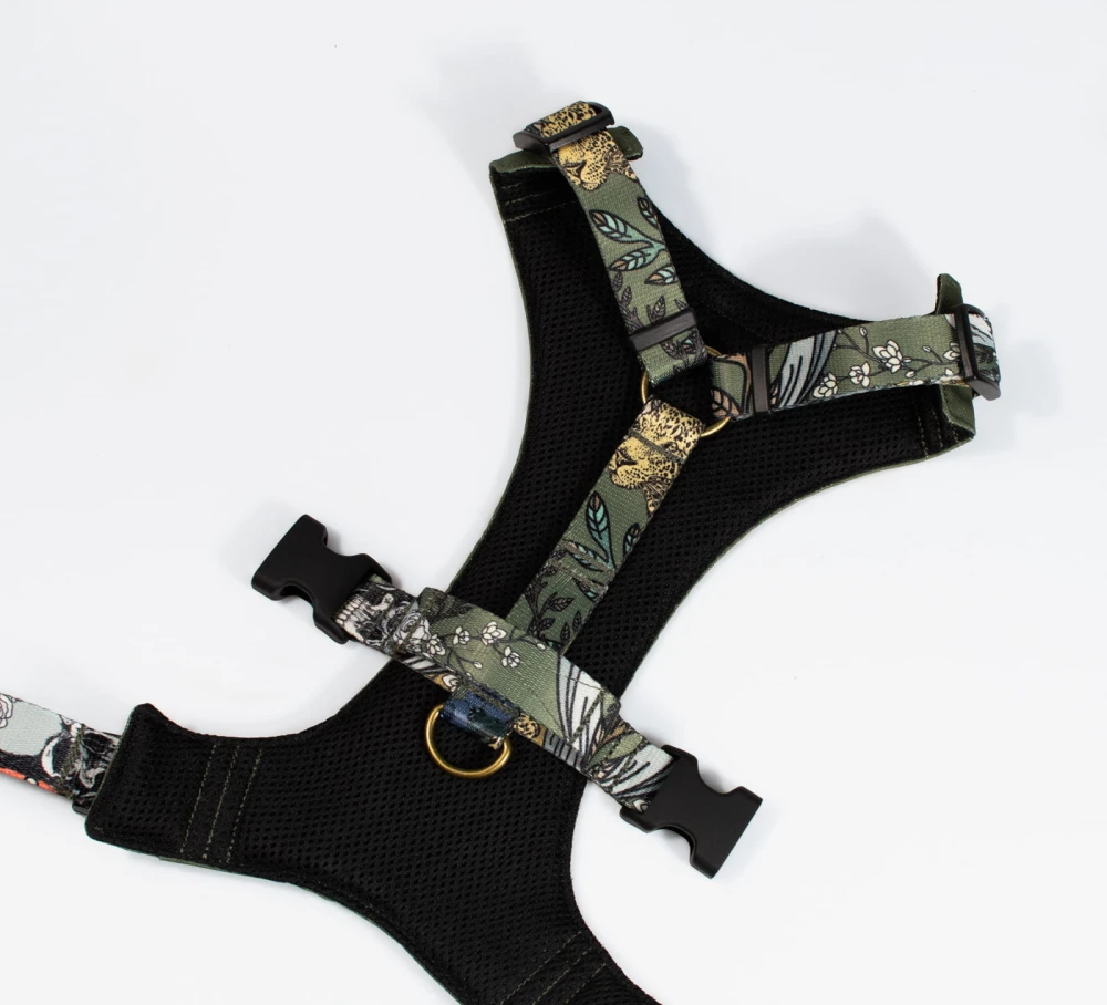Szelki COMFORT Skull Green (basic)