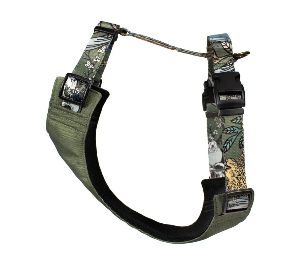 Szelki COMFORT Skull Green (basic)