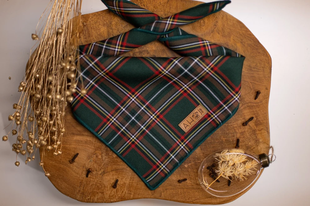 Bandana Scotland Green